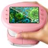 1000X Handheld Microscope for Kids, 4K 2.4" Screen Digital Kids Microscopes with 12 Slides, Portable Edu Toys Gifts for Age 3 4 5 6 7 8 9 10 11 12 Year Old Boys Girls Children Students(Pink) view 1