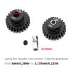0.8M Motor Gear Set for 1/10 RC Rigs Crawler Axial Capra F9 SCX10 III AR45P Axle Upgrade Parts 11T+12T+13T+14T+15T view 3