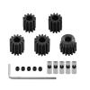 0.8M Motor Gear Set for 1/10 RC Rigs Crawler Axial Capra F9 SCX10 III AR45P Axle Upgrade Parts 11T+12T+13T+14T+15T view 4
