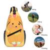 PEGQCVAM Cute Cartoon Kitten Cross Chest Bag Diagonally. Large Capacity, Adjustable Shoulder Straps, Cup Holders And Umbrella Holders On Both Sides. view 4
