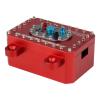 HobbyPark Aluminum Receiver Box Simulated Scale Fuel Cells Electric Box Fuel Tank for 1/10 RC Crawler Car Compatible with SCX10 Capra RR10 VS4-10 TRX4 TRX6 TF2 (Red) view 3