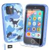Kids Smart Phone, 3.5" Touchscreen Dinosaur Phone for Kids 3 4 5 6 7 8 9 Years Old, Educational Toddler Phone with Dual Camera ABC Learning Video Player Game, Christmas Birthday Gifts for Boys Age 3-9 view 1