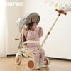 7-in-1 All-Terrain Kids Tricycle Stroller Foldable Toddler Tricycle with Adjustable Push Handle view 2