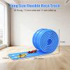 ZHFUYS 20Ft Extra Long Flex Tracks for Kids,Flexible Race Car Track Set with Powerful Pull Back Cars,Suction Cups Compatible with Diecast 1/64th Car Toy,Rolls Up Portable Race Tracks for Ages 3 & Up view 2