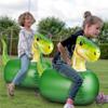 Pkhoxw Inflatable Dinosaur Hopping Toy Jumping Horse Multifunctional Lightweight for Kids Ages 3+ Portable view 4