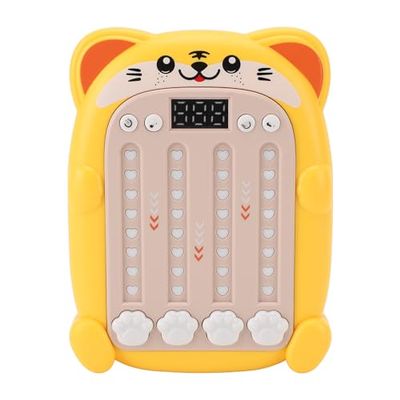 Quick Push Handheld Rhythm Game Machine for Boys Girls, Exercising Thinking Skills, Hand Eye Coordination, and More with Exciting Challenge for Early Education