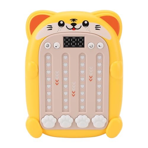 Quick Push Handheld Rhythm Game Machine for Boys Girls, Exercising Thinking Skills, Hand Eye Coordination, and More with Exciting Challenge for Early Education