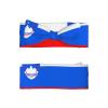 yuangjhop Flag of Slovenia Baby Bow Headband. Comfortable baby headband, suitable for daily wear and photo props. view 2