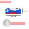 yuangjhop Flag of Slovenia Baby Bow Headband. Comfortable baby headband, suitable for daily wear and photo props. view 3