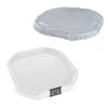 MEKA Tuff Tray Waterproof Cover for Kids  Messy Play, Sensory, STEM Activities, Classroom & Home Use (White, Small 28" x 28") view 1