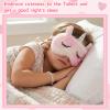4 Pcs Big Sister Gift Set for Girls, 17 Inch Unicorn Stuffed Doll with Outfit, Pink Unicorn Gift Box Shimmering Eye Mask Big Sis Bracelet, Kids Age 3-8, Love and Surprise Birthday view 4
