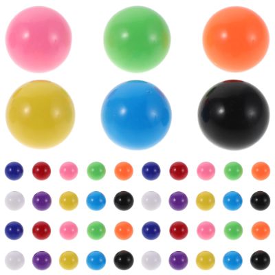 HAKIDZEL 200pcs Chinese Checker Game Replacement Balls for Marble Run Traditional Marbles Games Assorted Color 12mm