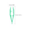 Vaguelly 50pcs Small Plastic Tweezers: Kids Diy Crafting Tools For Fuse Beads & Jewelry Making - Colorful 4 Inch Small Plastic Tongs Tweezers view 2
