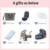 2 in 1 Baby Stroller,Infant Stroller Convertible,High Landscape Baby Carriage,Foldable Pushchair with Adjustable Canopy(Pink) view 2