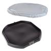 MEKA Tuff Tray Waterproof Cover for Kids  Messy Play, Sensory, STEM Activities, Classroom & Home Use (Black, Large 38" x 38") view 1