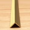 10mmX10mm Brass Stair Edging Trim - Heavy Duty Non-Slip Step Nosing Edge Protector for Indoor & Outdoor Use(90cm) view 1
