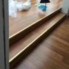 10mmX10mm Brass Stair Edging Trim - Heavy Duty Non-Slip Step Nosing Edge Protector for Indoor & Outdoor Use(90cm) view 3