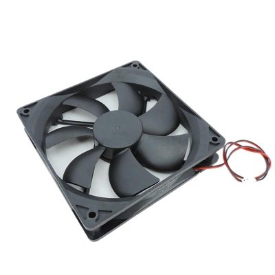 12025 Fan 5V 12V 24v 120mm*120mm*25mm Brushless Cooling Fan Oil-containing 2PIN PC Computer Case Cooler 12cm 0.1A J17(12025 12V)