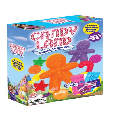Candy Land Gummy Maker Kit; Create Your Own Real Gummy Candy