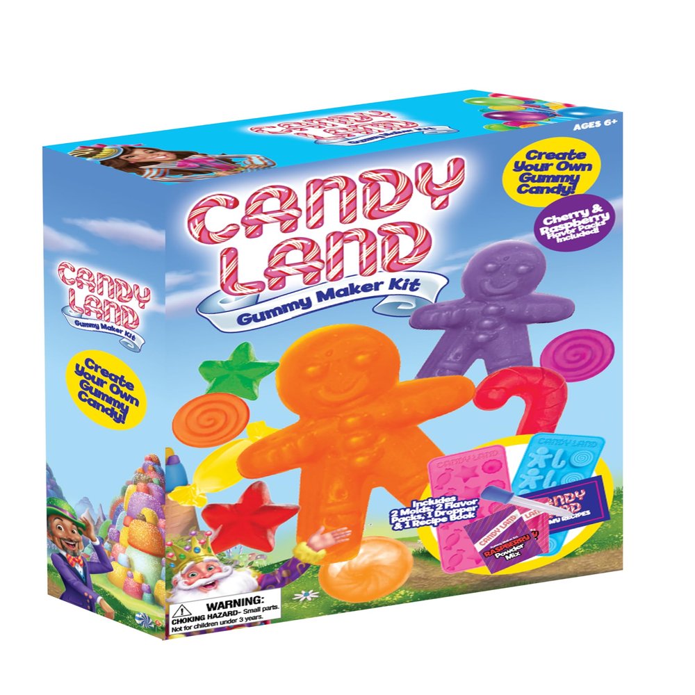 Candy Land Gummy Maker Kit; Create Your Own Real Gummy Candy