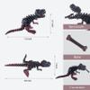 JASSBOOY 3D Printed Dinosaur Animals.Articulated Tyrannosaurus Rex Stegosaurus Triceratops,Mystery Crystal Dinosaur Flexible,Flexible Gift Desk Home Decoration view 4
