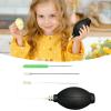 Egg Blower Kit - Easter Egg Piercer | Easter Shell Cleaner | Shell Emptying Tool | Woodworking Beads Art Crafts Drill Gadgets for Christmas School Projects Children Adults Creative Decor view 3
