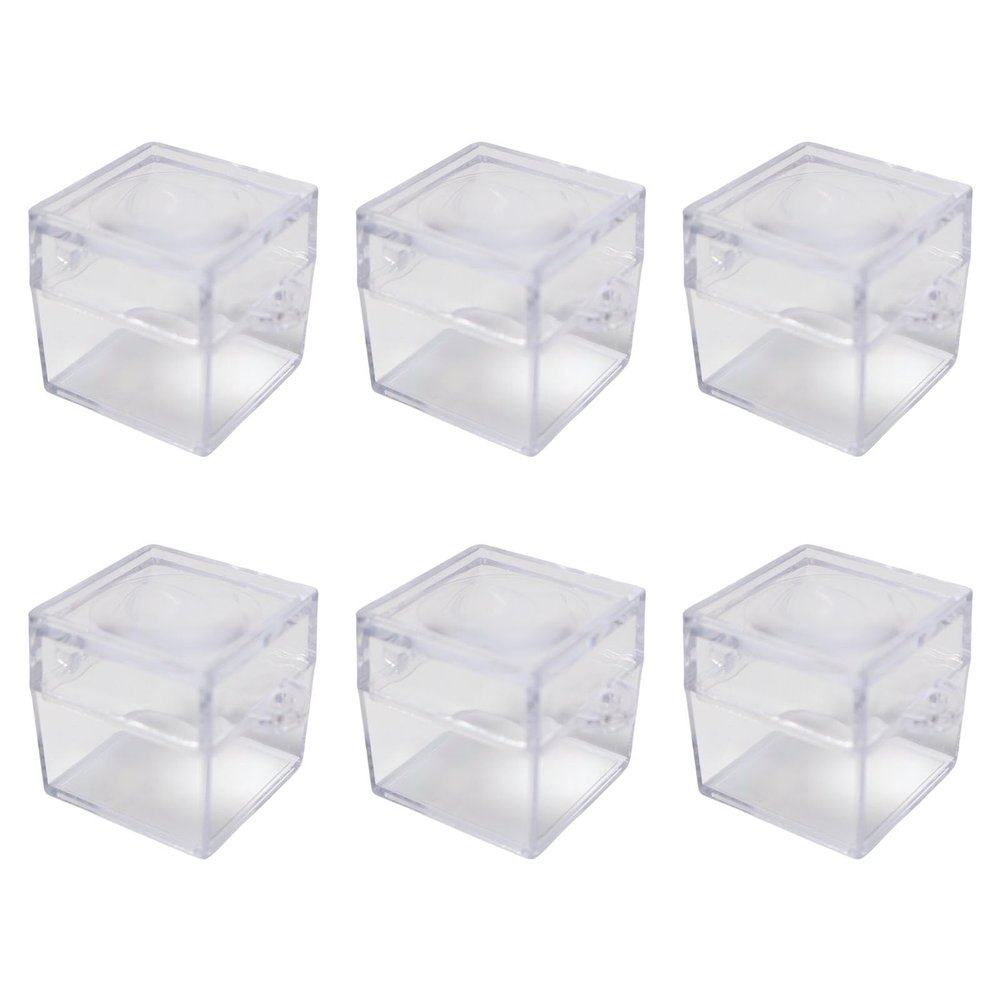 6 Small Square Observation Box with Magnifier for Kids Outdoor Exploration Safe Viewer for Outdoor Exploration