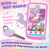 Play Purse for Little Girls and Toddlers - Unicorn Purse Toys for Kids Pretend Play Accessories: Phone, Wallet, Credit Cards, Keys, Pretend Makeup Unicorn Gift for Girl Age 3 4 5 6 7 8 Years and Up view 4
