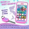 Play Purse for Little Girls and Toddlers - Mermaid Purse Toys for Kids Pretend Play Accessories: Phone, Wallet, Credit Cards, Keys, Pretend Makeup Mermaid Gift for Girl Age 3 4 5 6 7 8 Years and Up view 4