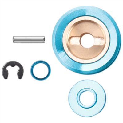 Compatible with Tamiya XV-01 TA06 1/10 RC Car Upgrades Parts Spare Replacement Accessories Metal Pulley 18T 300054450 RC Car Part Accessories