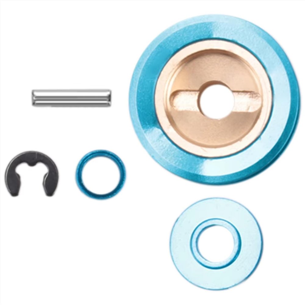 Compatible with Tamiya XV-01 TA06 1/10 RC Car Upgrades Parts Spare Replacement Accessories Metal Pulley 18T 300054450 RC Car Part Accessories