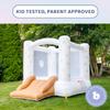 Bounceland in Bloom Playland Bounce House, 8.5 ft L x 7 ft W x 6.5 ft H, Neutral Floral Bounce House with Slide, UL Blower Included, Trendy Bouncer for Kids, Indoor & Outdoor Use, Best Gift for Kids view 4