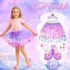 VGOFUN Princess Dress Up Shoes Set,Princess Dress Up Toys Toddler Jewelry Boutique Kit Girls Dress Up Clothes with Princess Shoes Role Play Birthday Party Toys Gifts for Little Girls 3,4,5,6 Years view 3