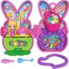 Polly Pocket x Peeps, Micro Doll & 2 Playsets with 7 Themed Accessories, Keychain Clip, Travel Toy, Partnership Compact view 2