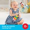Fisher-Price Baby Toys Newborn Classics-Pack of Rattle Teether & Sensory Activities for Developmental Play Ages 0+ Months view 2