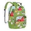 LiSoAkWE Farm House Animals Life Customizable Large Capacity Diaper Bag Personalized Name,Waterproof Multi-Function Mommy Bag with Thermal Pockets for Girls Boys view 2