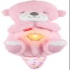 Fisher-Price Baby Toy Soothe n Snuggle Otter Plush, Pink Portable Sound Machine with Breathing Motion & Lights for Newborns Ages 0+ Months view 1