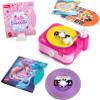 Fisher-Price Musical Toy Barbie Record Player with 5 Records & Display Rack for Preschool Pretend Play Kids Ages 3+ Years view 1