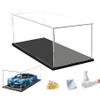4x4x16in(Length x Width x Height) Clear Acrylic Display Case, Self-Assemble Showcase for Collectibles, Action Figures, Dolls - Alternative Glass Box for Commemorative Gifts view 1