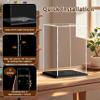 4x4x16in(Length x Width x Height) Clear Acrylic Display Case, Self-Assemble Showcase for Collectibles, Action Figures, Dolls - Alternative Glass Box for Commemorative Gifts view 3