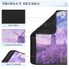 Car Seat Belt Covers 2 Pack Soft Auto Seatbelt Shoulder Pad for Women Men Kids S Fantasy Lavender Windmill view 4