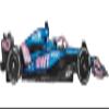 Hot Wheels 1:64 Scale Premium Die-Cast Formula 1 Collectible Toy Race Car with Real Riders Tires & Metal/Metal Body & Chassis view 3