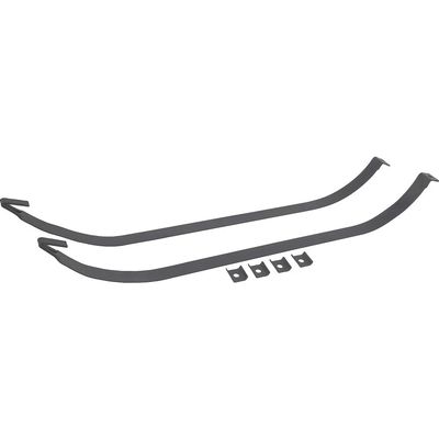 2 Pcs Steel Fuel Tank Support Straps for Select 1955-1957 Station Wagon Models