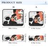 Car Seat Belt Covers Set of 2 Soft Child Safety Seat Shoulder Strap Cover for Adults Youth Kids S Dog Paw Art view 3