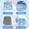 Dance Mat Toys - 8-Button Frozen Toys for Girls Electronic Dance Pad with 5 Game Modes, Touch Sensitive Kids Musical Mat Toy Christmas & Birthday Gift for 3 4 5 6 7 8 9 10+ Years Old Girls(Blue) view 4