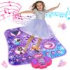 Dance Mat Toys - 8-Button Frozen Toys for Girls Electronic Dance Pad with 5 Game Modes, Touch Sensitive Kids Musical Mat Toy Christmas & Birthday Gift for 3 4 5 6 7 8 9 10+ Years Old Girls(Purple) view 1