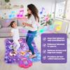 Dance Mat Toys - 8-Button Frozen Toys for Girls Electronic Dance Pad with 5 Game Modes, Touch Sensitive Kids Musical Mat Toy Christmas & Birthday Gift for 3 4 5 6 7 8 9 10+ Years Old Girls(Purple) view 3