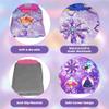 Dance Mat Toys - 8-Button Frozen Toys for Girls Electronic Dance Pad with 5 Game Modes, Touch Sensitive Kids Musical Mat Toy Christmas & Birthday Gift for 3 4 5 6 7 8 9 10+ Years Old Girls(Purple) view 4
