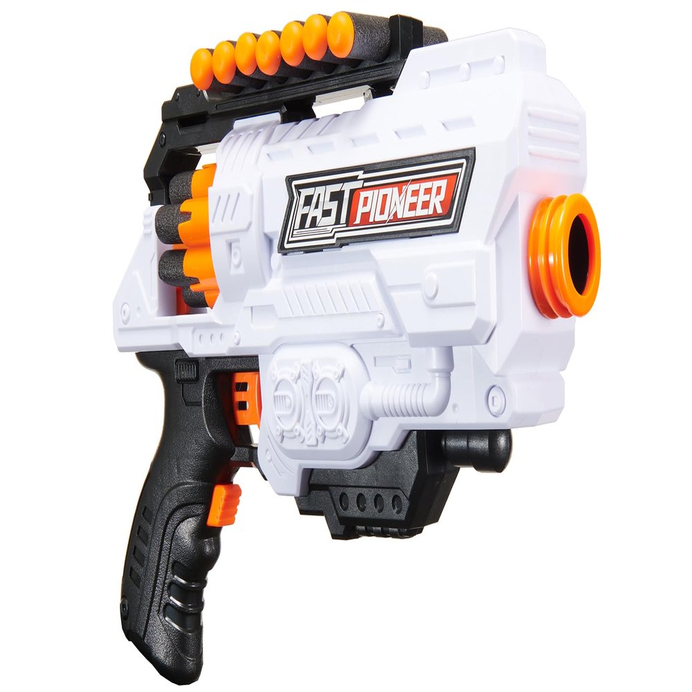 Electric Automatic Toy Fast Pioneer Electric Dart Blaster with 16 Foam Darts