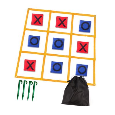 MotiveTech Tic Toe Game Outdoor Strategy Game XOXO Chess Game for